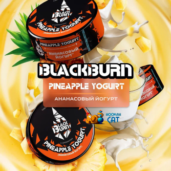 Табак для кальяна BlackBurn Pineapple Yogurt (БлэкБерн Ананасовый Йогурт) 100г - фото 1